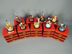 Robert Harrop - Nine boxed figurines of Beano characters to include Dennis & Gnasher,