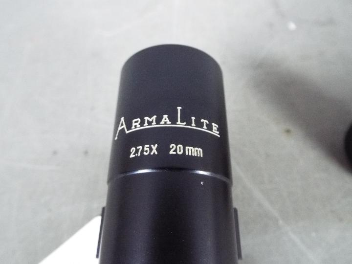 Rifle scope, Armalite 2.75x by 20mm. - Image 3 of 5