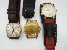 Vintage watches to include an Inexa Chronographe,