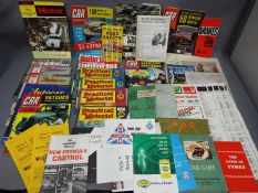 Motoring / Transport - Ephemera from various era's - Publications,