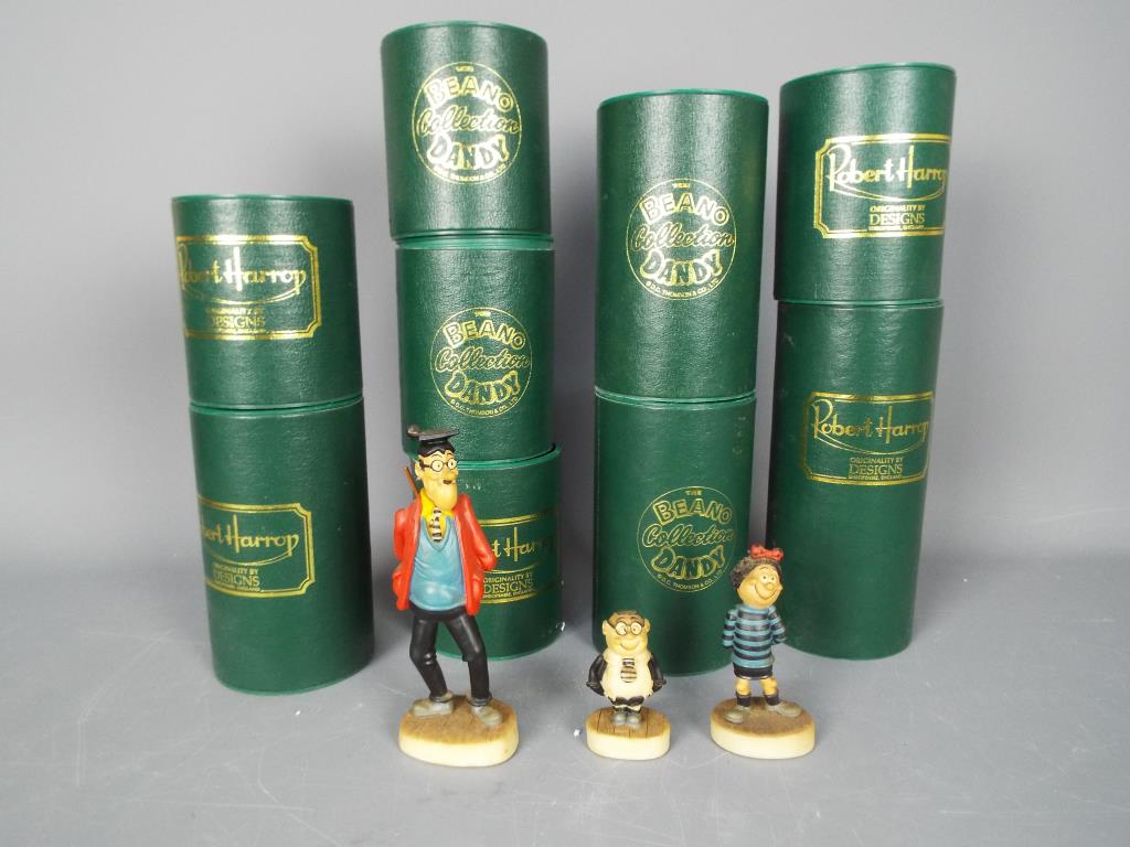 Robert Harrop's The Beano Dando collection - lot includes nine boxed The Beano Dandy figures,