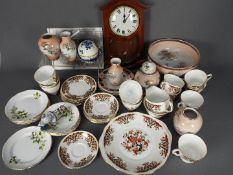 A collection of ceramics to include tea