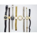 A collection of wristwatches to include