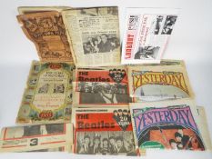 A small collection of mixed ephemera,