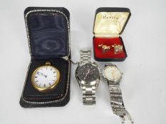 A collection of wristwatches to include a gentleman's vintage Kered 15 jewel wristwatch with