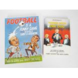 Two signed football related books comprising An Invitation To Dinner With The Doc,