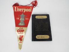 Liverpool Football Club - Lot to include the passport of former Liverpool player James (Jim) Harley,