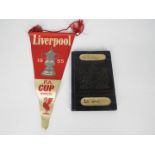 Liverpool Football Club - Lot to include the passport of former Liverpool player James (Jim) Harley,