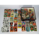 Football Trading Cards - A collection of cards from the 1950's and 1960's to include A&BC,