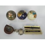 Lot to include a vintage The Blackbird Pen fountain pen in original box,