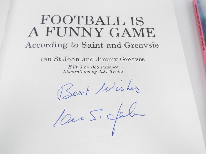 Two signed football related books comprising An Invitation To Dinner With The Doc, - Image 2 of 6