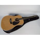 A Maestro acoustic guitar by Gibson, contained in carry case.