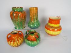 Art Deco ceramics to include Wades, Roskyl and similar.