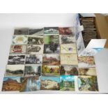 Deltiology - In excess of 700 early to mid-period cards, UK, foreign and subjects with real photos,