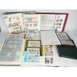 Philately - A collection of albums containing used stamps, GB, Netherlands, Jersey and similar.