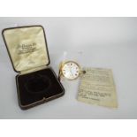 A 9ct gold cased, full hunter pocket watch by James William Benson,