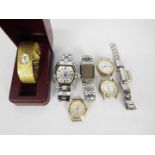 A collection of wristwatches to include Oris, Seiko,