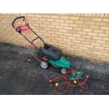 A Qualcast 1400w Electric Rotary Lawnmow