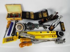 Mixed tools and accessories to include p