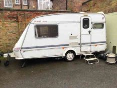 Elldis Mistral 200 ex Touring Caravan, body approximately 4.5 meter length.