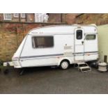 Elldis Mistral 200 ex Touring Caravan, body approximately 4.5 meter length.