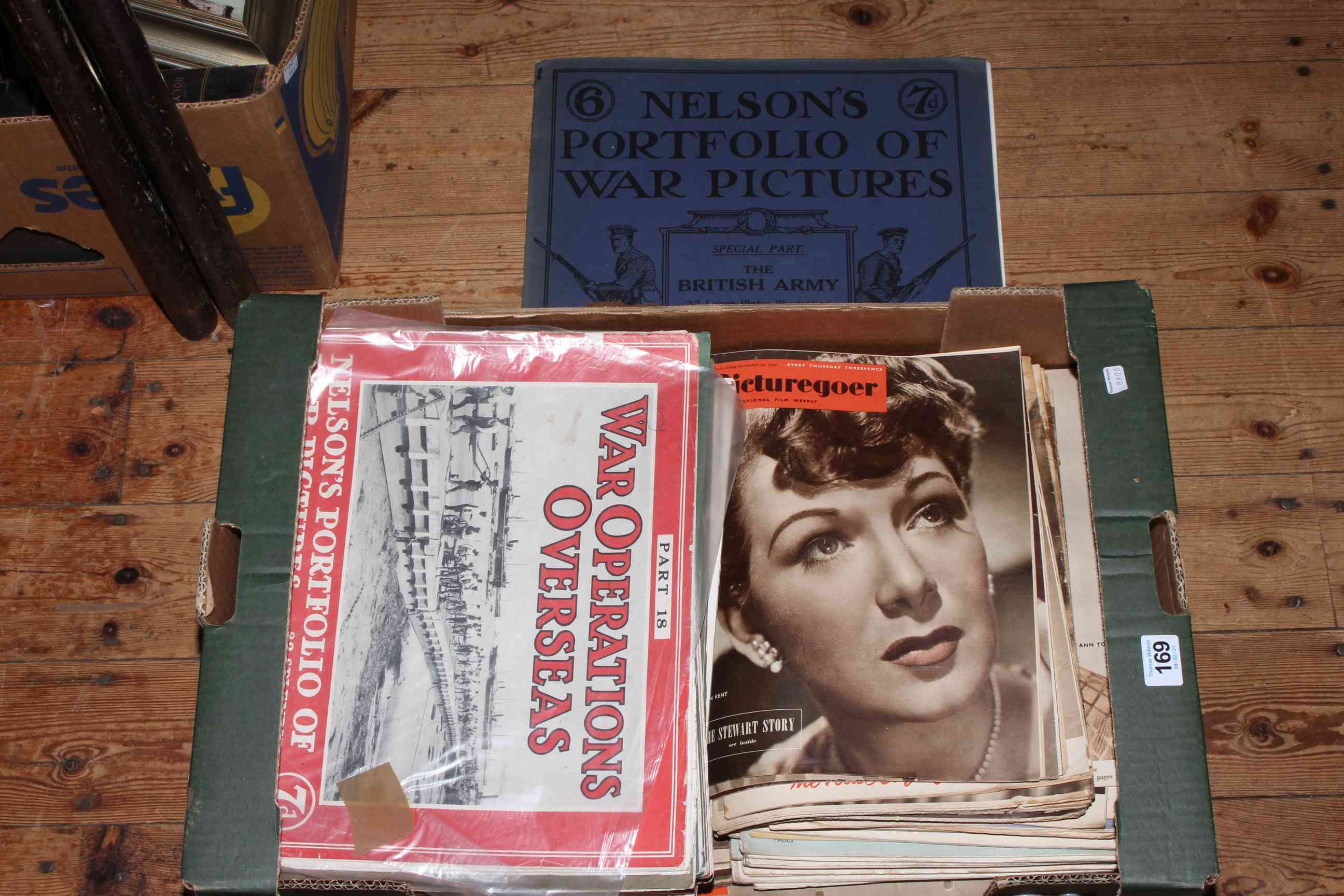 An interesting collection of vintage 1950's Picturegoer and Leader magazines,