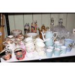 Minton Felicity and other teaware, Royal Worcester 'Woodland' and gilt classical scene coffee ware,