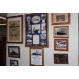 Large collection of 30 Titanic souvenir pictures,