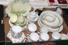 Five boxes of various teaware, Coalport 'Camelot' coffee ware,