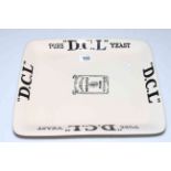 DCL Yeast Grocers advertising slab. Condition - Good, Reproduction.