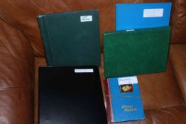 Five albums of Mongolian, Asian, Nepalese, Scandinavian and other stamps.
