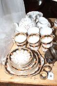 Royal Standard 'Fancy Free' twenty two piece tea set,