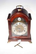 Large Elliott mahogany mantel clock, with 8-day lever Westminster and Whittington chime,