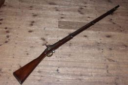 19th Century 1865 pattern Tower percussion musket rifle,