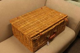 Optima wicker picnic basket.