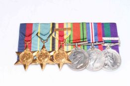Retired RAF Wing Commander David Edmund Bennett (103 Squadron Usworth June 1937) WWII medals,