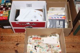 Philatelic collection of first day covers, loose stamps, albums, etc,