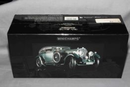 Minichamps 1:18 Bentley 6.5 Litre - Blue Train Special 1930. Mint in Near Mint box.