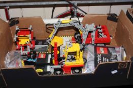 Three Lego Technic models, numbers 8843,