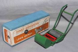 Dinky 751 Lawn Mower. Excellent in Excellent box.