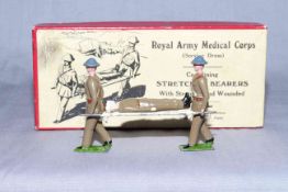 Britains 1719 RAMC Service Dress Stretcher Bearers set. Excellent in Very Good box.