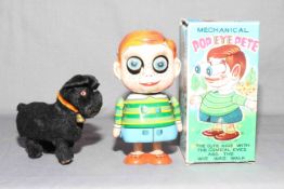 TPS Japan Pop Eye Pete and clockwork Scottie Dog. Very Good to Excellent.