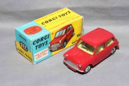 Corgi Toys 225 Austin Seven. Very Good in Very Good box.