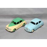 Dinky 159 Morris Oxford and 40j Austin Somerset. Very Good to Excellent unboxed.