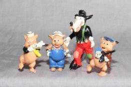 Excella Walt Disney's 3 Little Pigs and the Big Bad Wolf set.