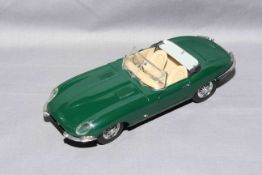 Franklin Mint Porsche 356 Spider and E Type Jaguar. Mint in Good boxes.