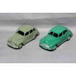 Dinky 40d Austin Devon and 40g Morris Oxford. Very Good to Excellent unboxed.