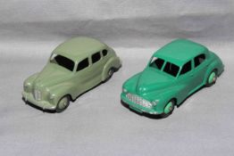 Dinky 40d Austin Devon and 40g Morris Oxford. Very Good to Excellent unboxed.