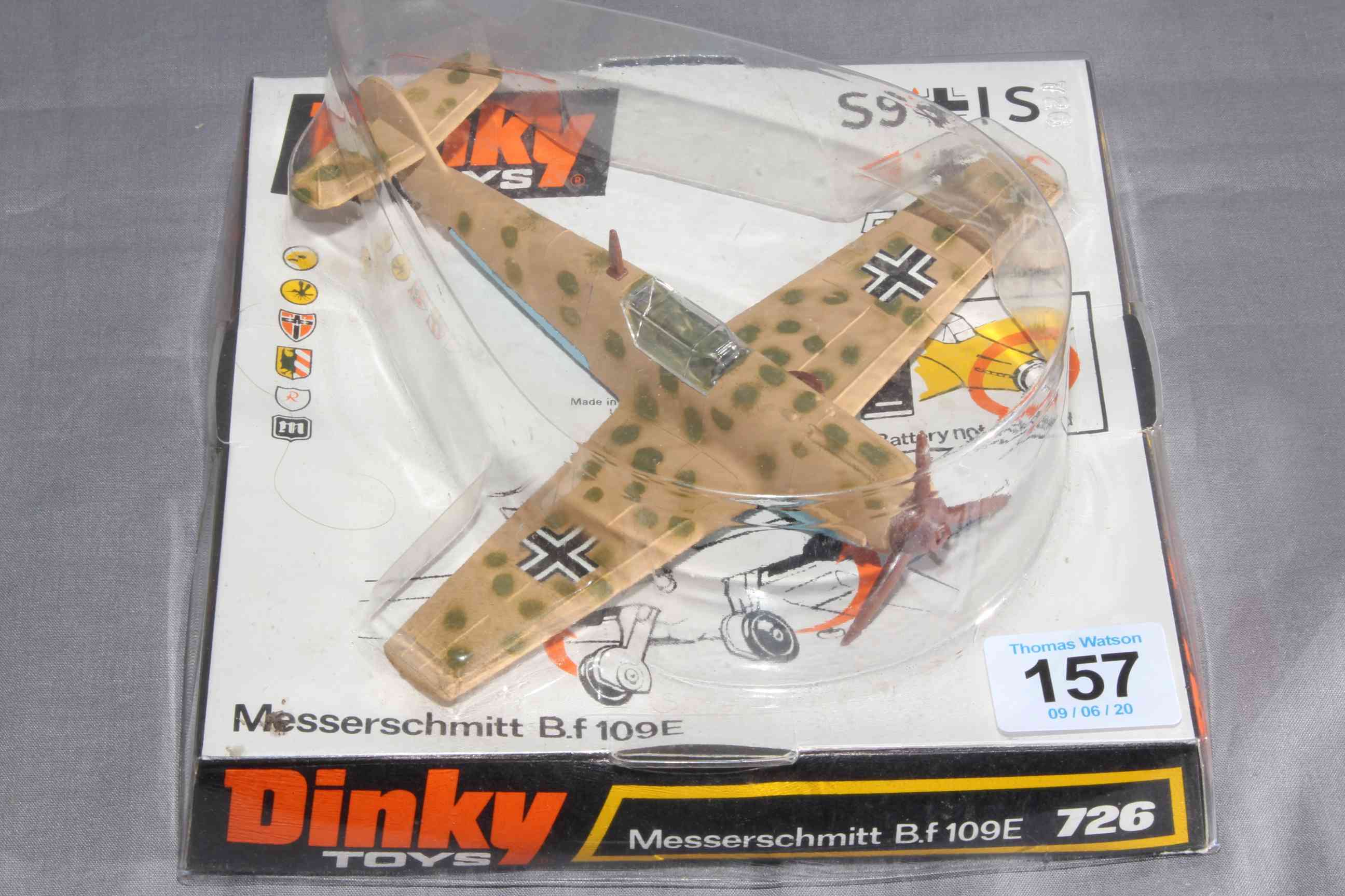 Dinky 726 Messerschmitt BF 109E.