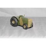 Triang Minic 83M CF clockwork tinplate Farm Tractor. Excellent unboxed, clockwork motor works.